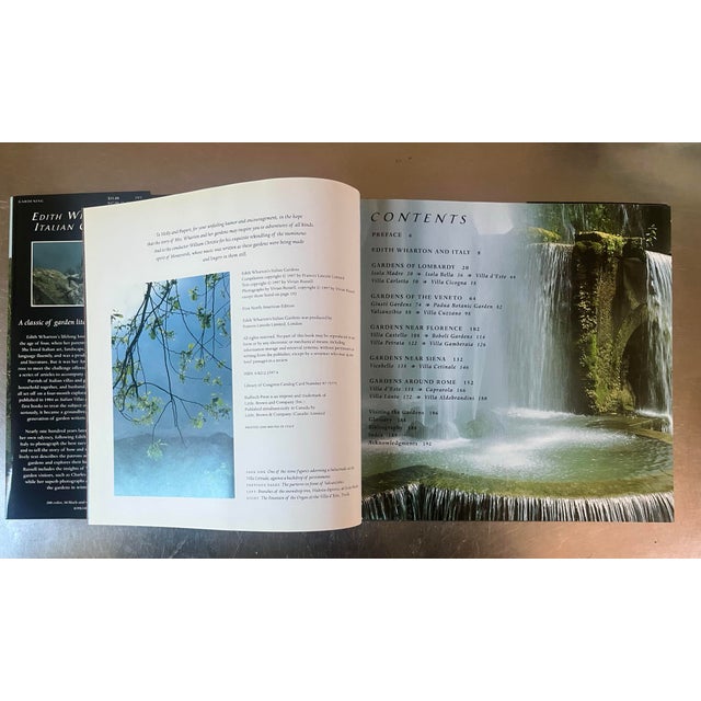 Italian Edith Wharton’s Italian Gardens, Vivian Russell, Bullfinch Press, 1997 For Sale - Image 3 of 5