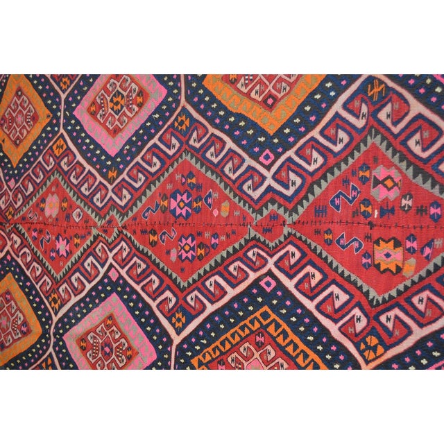 Turkish Hand Knotted Wool Rug, 5'9''x7'2'' For Sale - Image 4 of 5