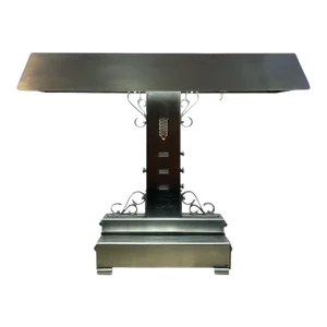 1940s Art Deco Aluminum Executive Desk Lamp