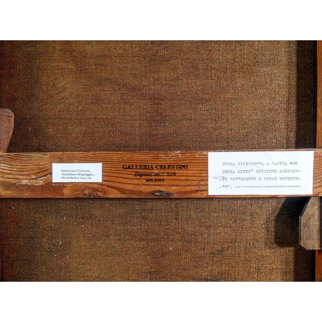 Sebastiano Panunzi, Self-Portrait, Oil on Canvas For Sale - Image 10 of 18