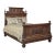 19th Century French Walnut Renaissance Revival Queen Bed For Sale