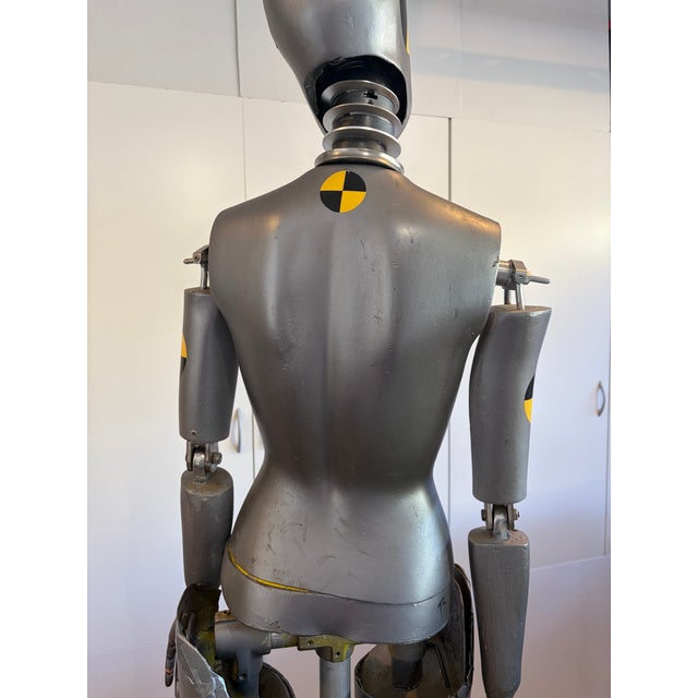Crash Test Dummy Female - Vintage Full-Size 6 Feet Tall W/Heavy-Duty Stand For Sale - Image 4 of 5