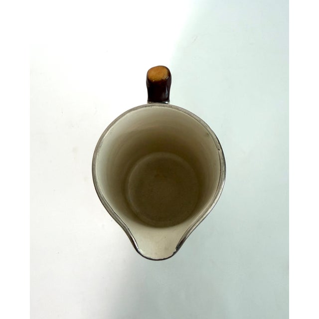 Black 1930s Arthur Wood Silver Shield Pitcher/ Jug For Sale - Image 8 of 9