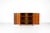 Wooden sideboard mounted on a black metal base (not original). The butterfly doors, along with the key, are a lovely...