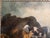 Textile 19th Century English or Continental Painting of Cow and Calf in Highlands For Sale - Image 7 of 17