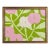 Ron Giusti Mini Orchid Chartreuse Light Pink Mint Acrylic Painting For Sale