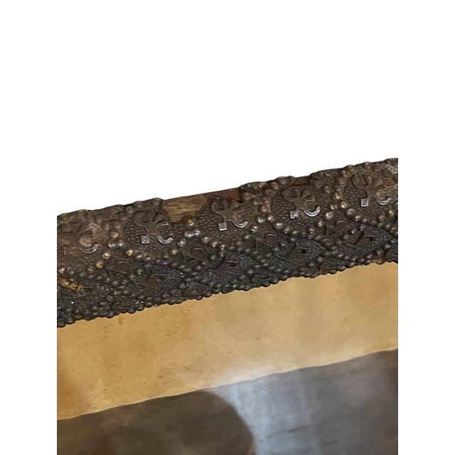 Antique Framed Sepia Engraving of a Blood Hound Dog After a Painting by Sir Edward Landseer For Sale - Image 9 of 18