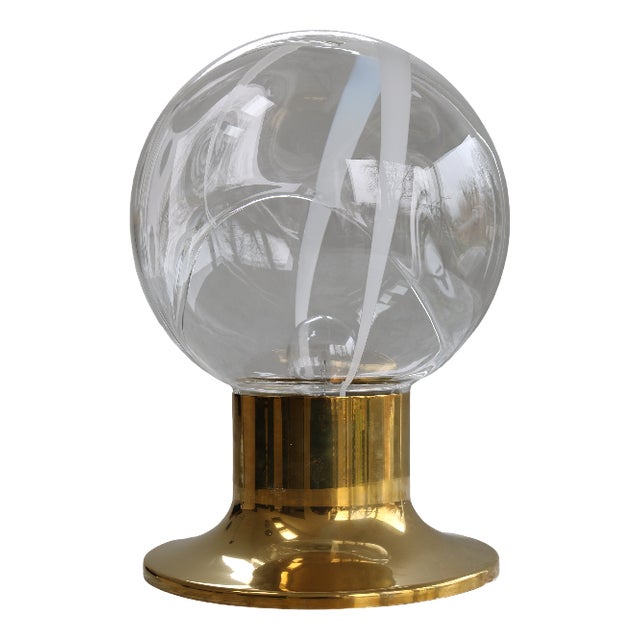 Membrana Murano Glass Table Lamp, 1960s For Sale