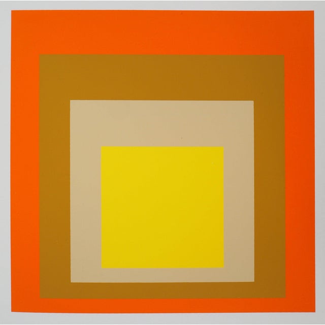 Josef Albers, Homage to the Square, Yes Sir, Screen Print For Sale
