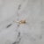 Freshwater Pearl, Sapphire & Diamond Cluster Ring 10k Yellow Gold, Size 7 For Sale - Image 4 of 4