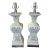 Pair of Vintage Ceramic Tiki Style Table Lamps For Sale
