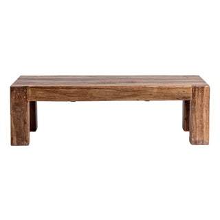 Heritage Rustic Reclaimed Wood Coffee Table For Sale
