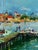 2020s Oil Painting Boat Landing in Front of the Sea Yuriy Suprunchuk For Sale - Image 5 of 11