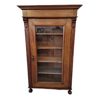 Showcase in Mahogany, 1870s For Sale