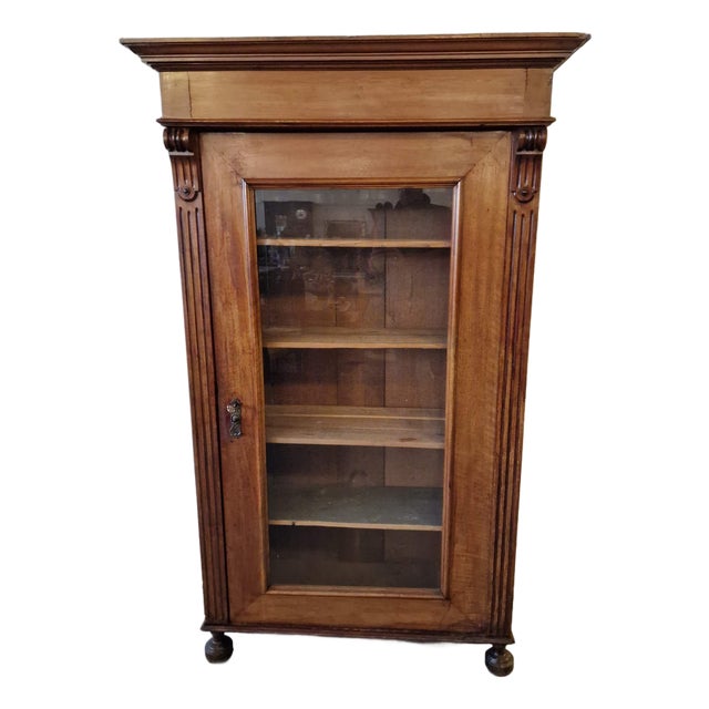 Showcase in Mahogany, 1870s For Sale