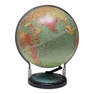 Vintage Replogle Precision Globe With Rotating Zodiac Constellation Base