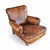 English Sheep Leather Club Chair For Sale - Image 4 of 8