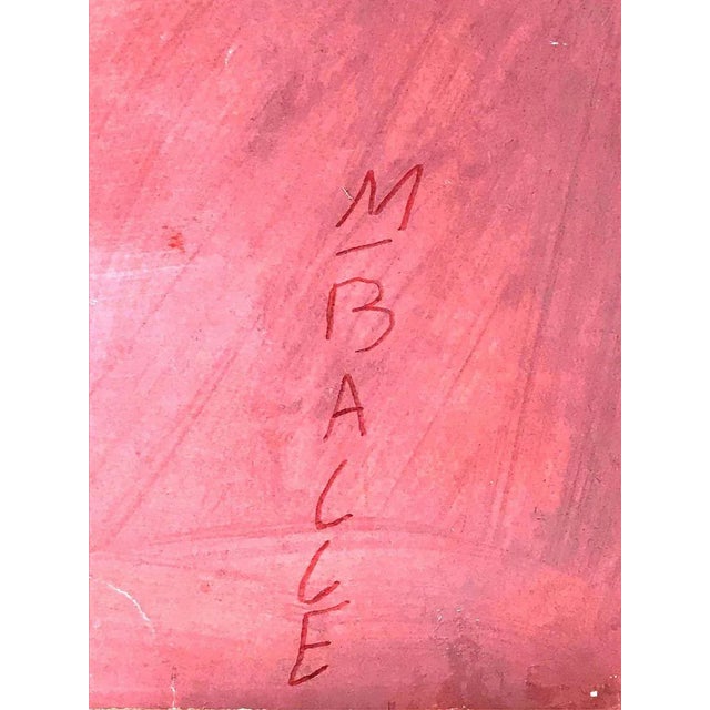 Mogens Balle, Komposition, 1974, Acrylic on Canvas For Sale - Image 4 of 5