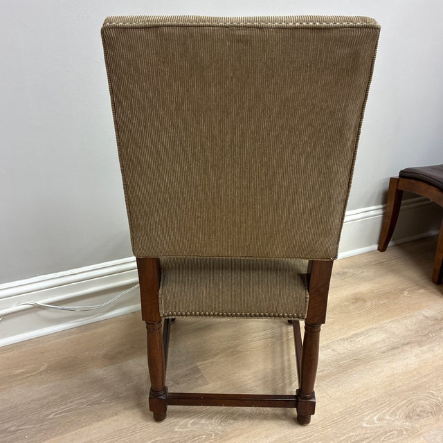 Traditional Restoration Hardware Mediterranean Empire Parsons Side Dining Chair Each- 5 Available For Sale - Image 3 of 7