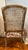 French Set of 6 Vintage Louis XVI Dining Chairs in Premium Tapestry Jacquard Fabric For Sale - Image 3 of 12