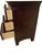 1980s Traditional Brown Wood Nightstand 3 Drawer For Sale - Image 11 of 12
