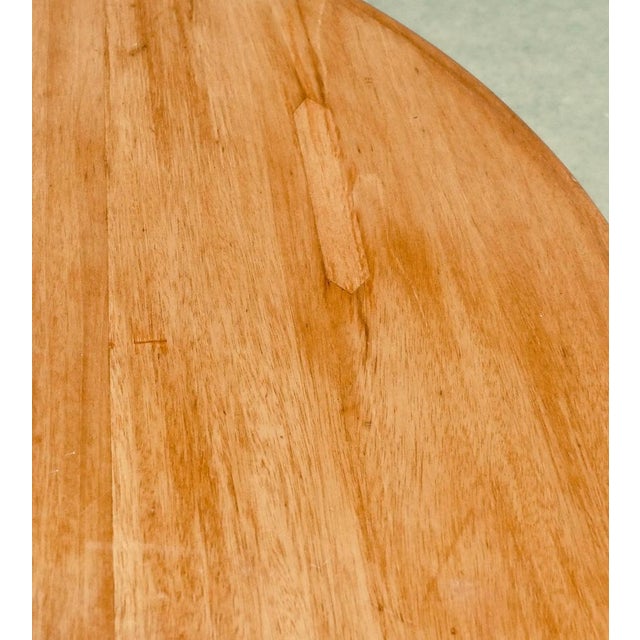 Tilt Top Centre Table in Cherrywood For Sale - Image 5 of 9