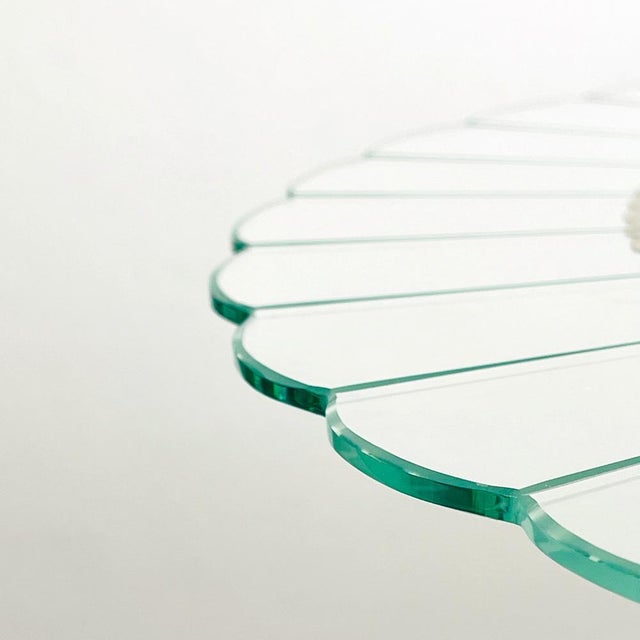 Vintage Disk Chandelier attributed to Pietro Chiesa for Fontana Arte, Italy, 1940s For Sale - Image 11 of 18