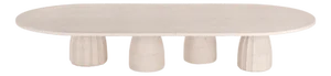 Djembe Table in Travertine from Collector