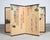 Japanese Harimaze Six Panel Screen Applied Edo Tanzaku Poems For Sale - Image 13 of 18