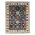 10x14 Lila Ruby Charcoal Traditional Floral Hand Knotted Wool Carpet Rug For Sale