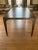 West Elm Adam Court Dining table in Mineral finish. Really nice transitional shape with parsons edge and a gentle curve at...