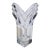 Mikasa Art Deco Heavy Crystal 8 Inch Vase v Shaped Mid-Century Modern For Sale