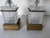 Vintage French Empire Neoclassical Style Cut Crystal & Swan Bronze Ormolu Table Lamps – A Pair For Sale - Image 10 of 13