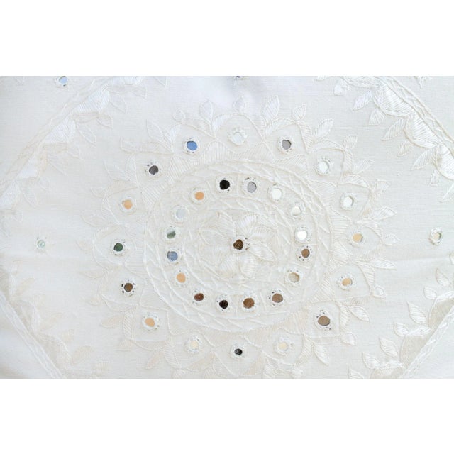 Sheesha Embroidered Pillow For Sale - Image 4 of 8