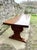 Monastery Table and Benches in Oak, 1920s For Sale - Image 9 of 13