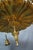 Antique Victorian Brass 4 Light Parlor Drop Pendant Light Chandelier 43" For Sale - Image 10 of 11