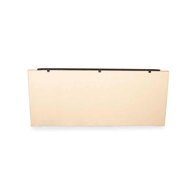 Wood Leather Bed Frame in Brown Black with Manual Function by Hülsta For Sale - Image 15 of 18