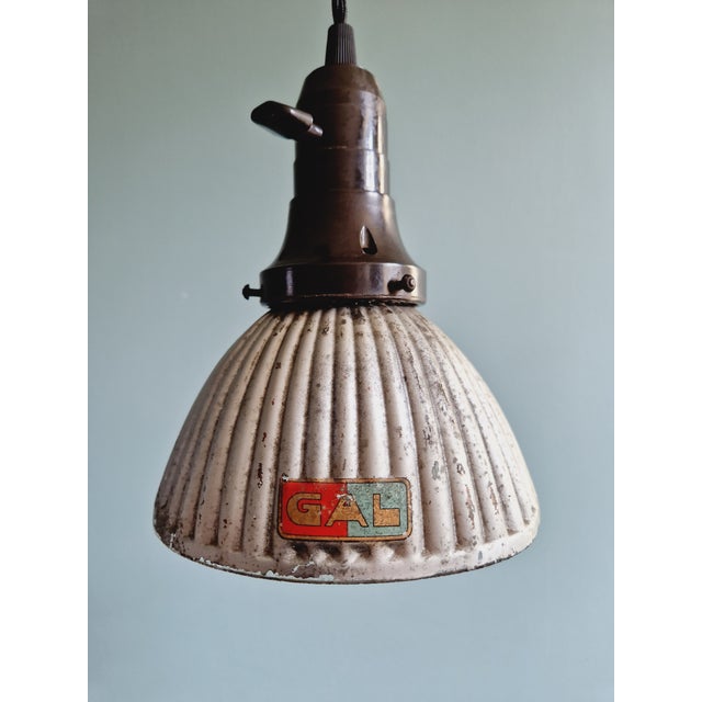 Gal Pendant Lights in Mercury Glass, 1930s, Set of 3 For Sale - Image 17 of 18