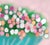 Mini Aster Flowers No. 1 Contemporary Painting by Susan Havens For Sale - Image 4 of 4