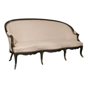 1870s Antique Victorian Canape Sofa