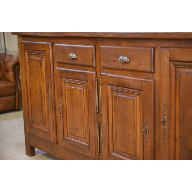1950s Country-Style Oak Sideboard, 1950s For Sale - Image 5 of 13