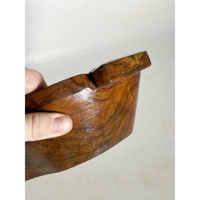 Vintage French Wooden Fruit Basket, 1960 For Sale - Image 10 of 12