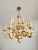 Ornamental & Decorative Materials Vintage Florentine Chandelier with Gold Leaf, 1930s For Sale - Image 7 of 18