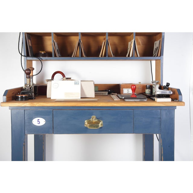 Vintage Postal Writing Desk, 1940s, Set of 65 For Sale - Image 4 of 18
