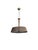 Finnish Model 20317 Pendant Lamp with Wooden Slat Shade and Hand-Painted Kauklahti Glass.idman by Gunnel Nyman for Idman, 1940s For Sale - Image 9 of 16
