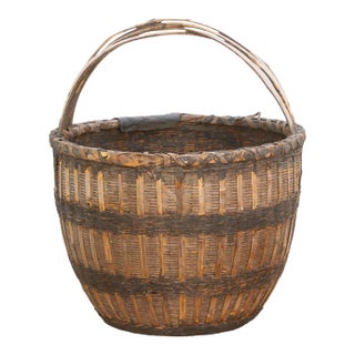 Cottage Harvest Basket For Sale