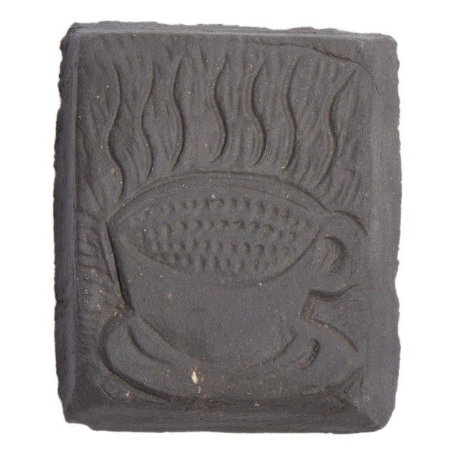 Mark Bulwinkle Studio Pottery Tea Cup Tile For Sale