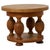 Swedish Art Deco Round Coffee Table in Light Oak, 1920 For Sale - Image 6 of 6