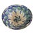 Mid 20th Century Cream, Blue and Pistachio Green Ceramic Bowl From Spain For Sale