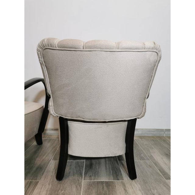 Set of Cocktail Armchairs by Jindřich Halabala, 1950s For Sale - Image 17 of 18